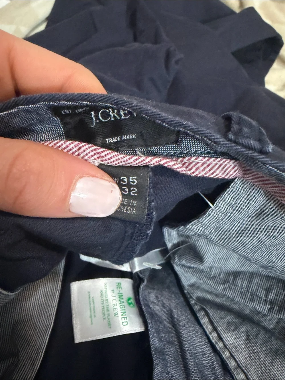 J crew 770™ Straight-fit stretch chino pant navy